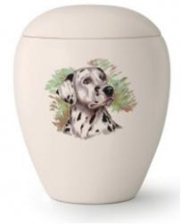Tierurne mit versch. mittelgroßen Hunden 1,5 Ltr.
