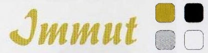 Folienbeschriftung für Urnen beginnend mit WVO und LAG.......... – Name (max. 9 Buchstaben) und Daten / Immut / gold