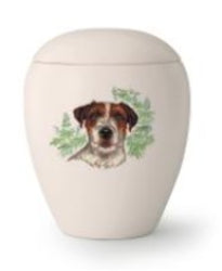 Tierurne mit versch. mittelgroßen Hunden 1,5 Ltr.