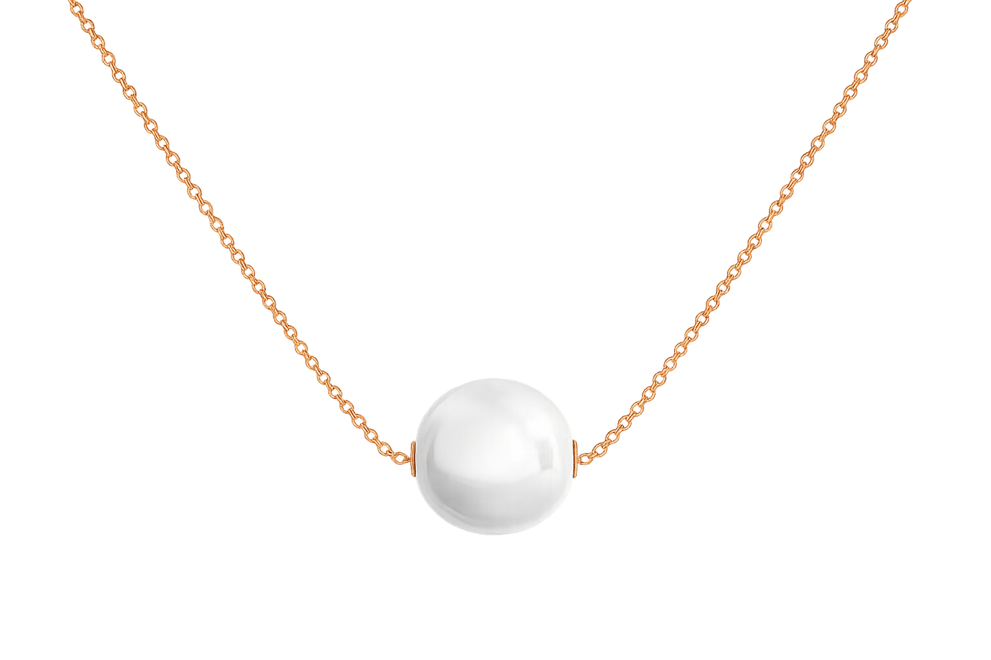 Juste Perle mit Seele White Angel