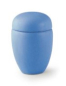 Mobile Preview: Tierurne aus Keramik 0,5 Ltr. in blau
