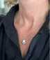 Preview: Ascheschmuck Pfote aus Sterlingsilber