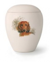 Tierurne mit versch. kleinen Hunderassen 0,5 Ltr.