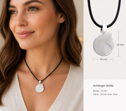 Preview: Ascheschmuck Belura an Frau