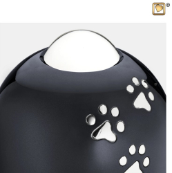 Preview: Tierurne Adore mit Pfotenabdruck