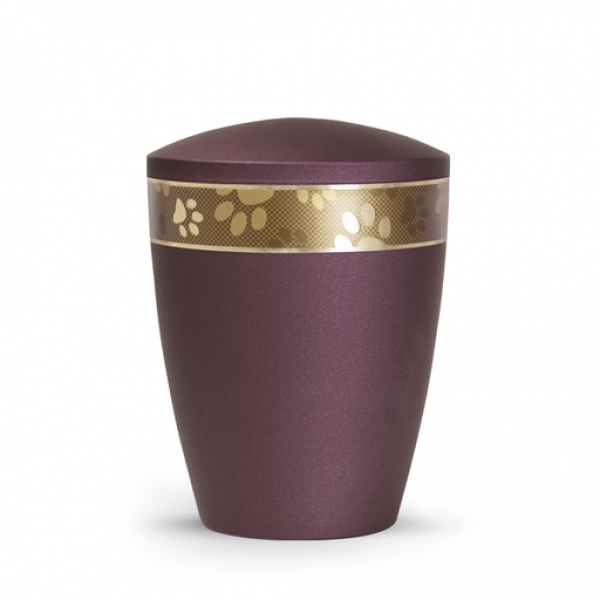 Tierurne Patas de oro gestreiftes Pfotenband Berry