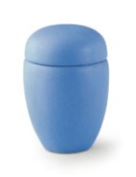 Tierurne aus Keramik 0,5 Ltr. in blau