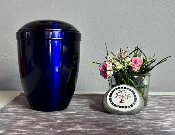 Tierurne Kupfer lasierend kobaltblau