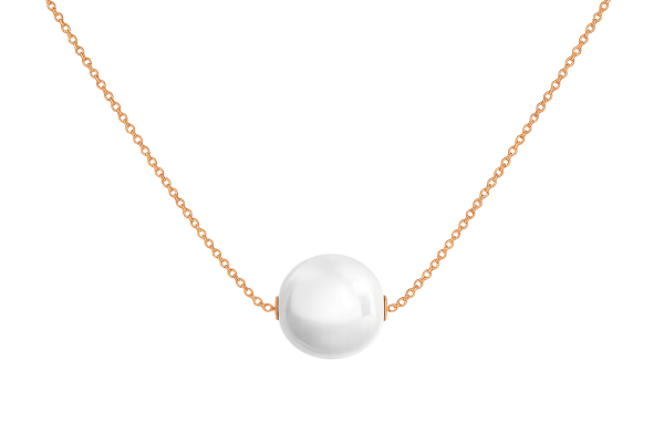 Juste Perle mit Seele White Angel